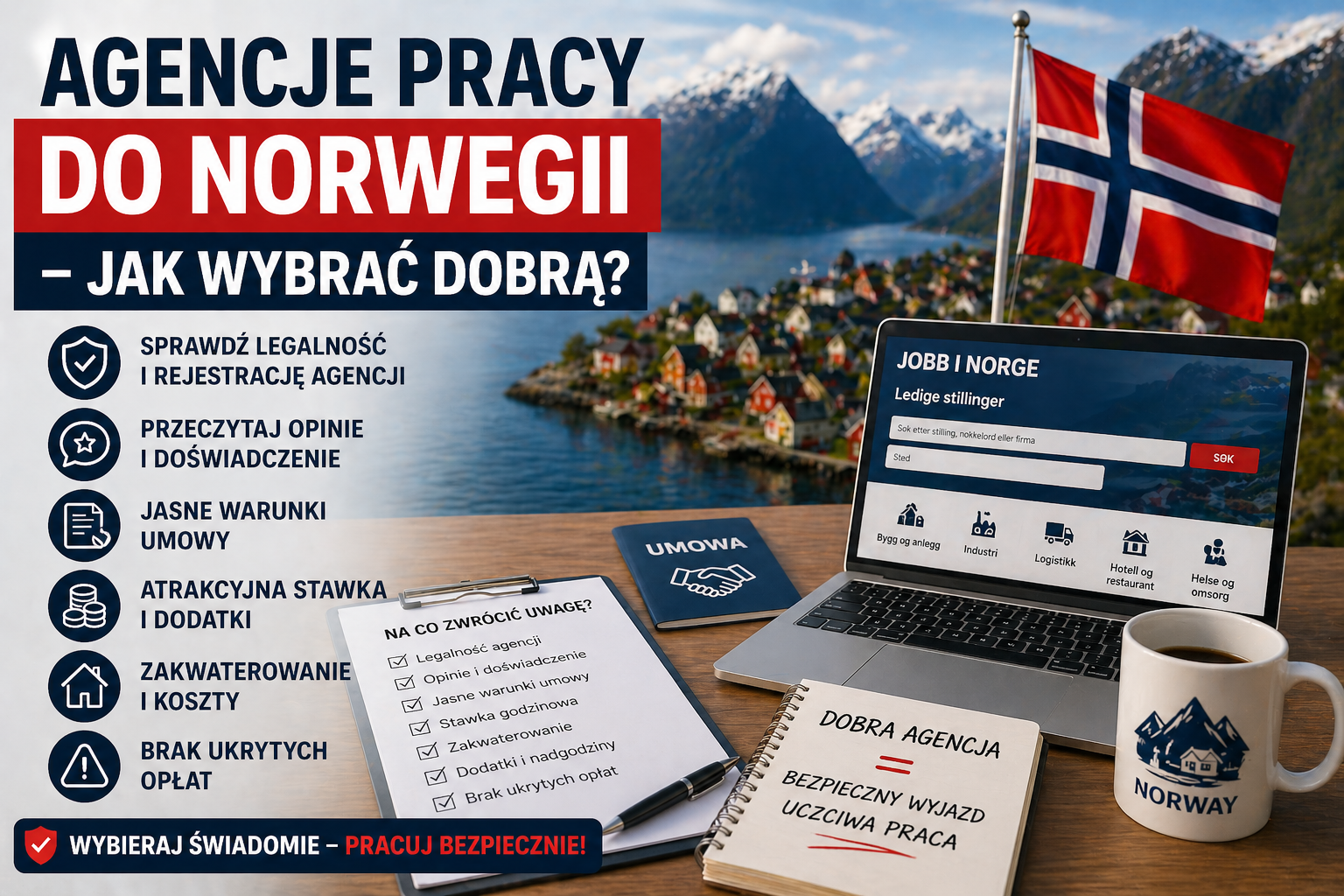 Agencje pracy do Norwegii — jak wybrać dobrą?