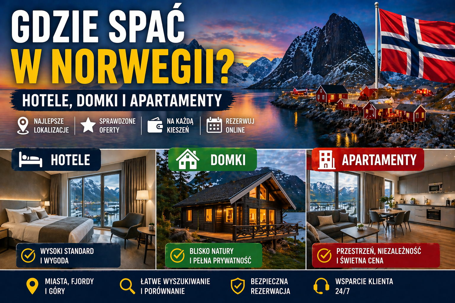 Noclegi Norwegia