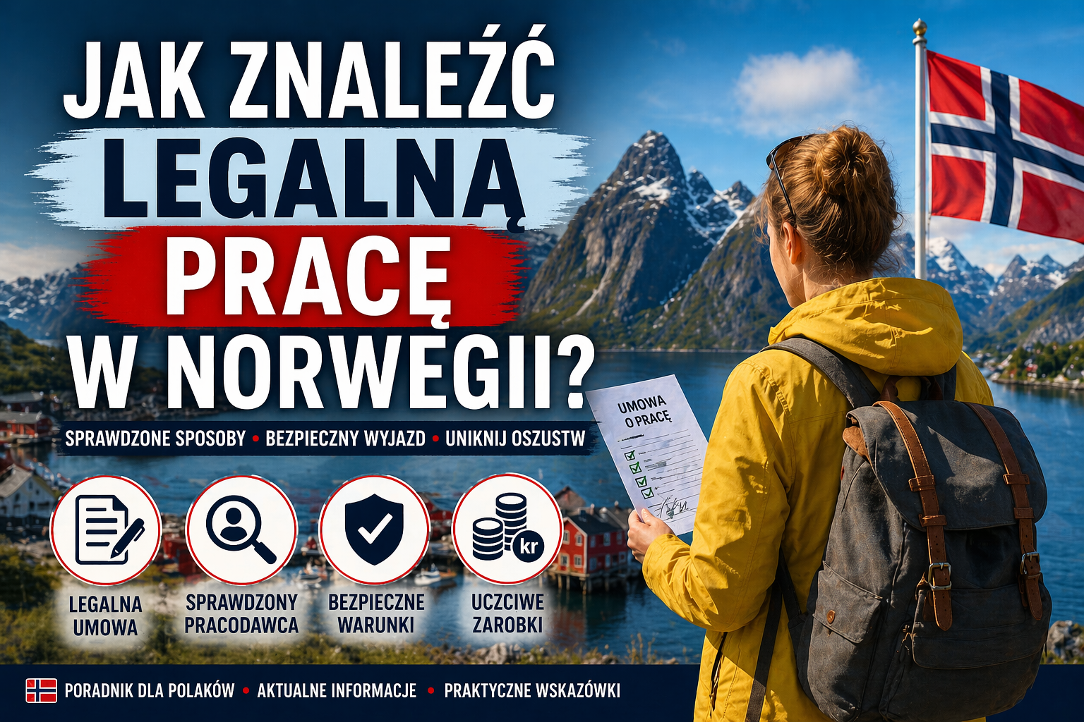 Jak znaleźć legalną pracę w Norwegii?