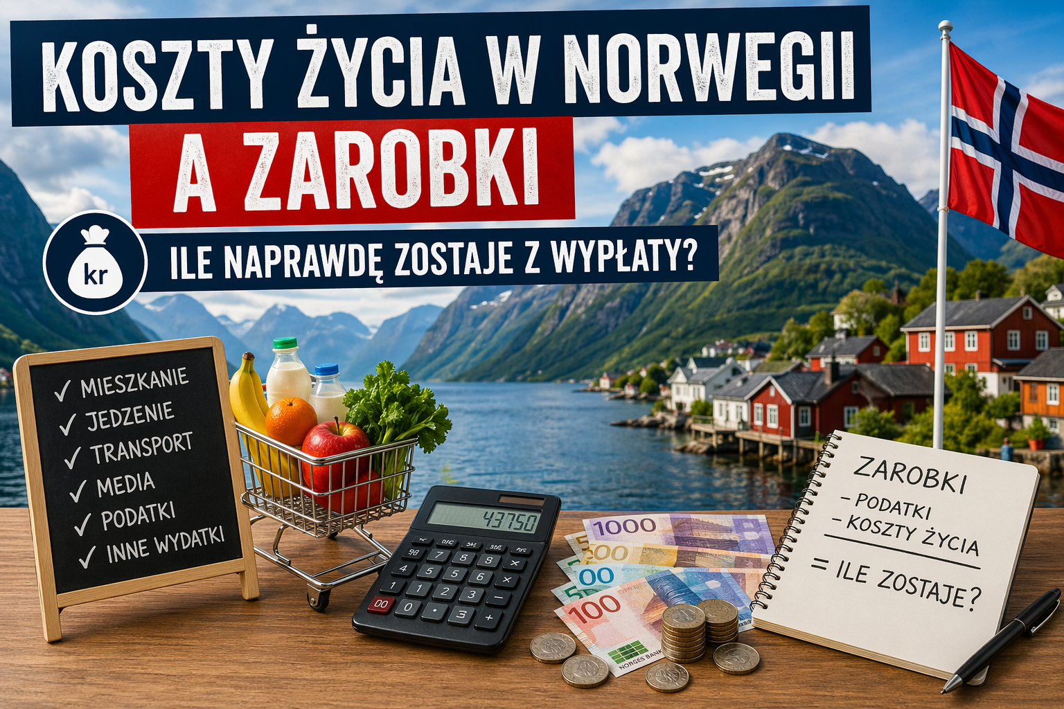 Koszty życia w Norwegii a zarobki