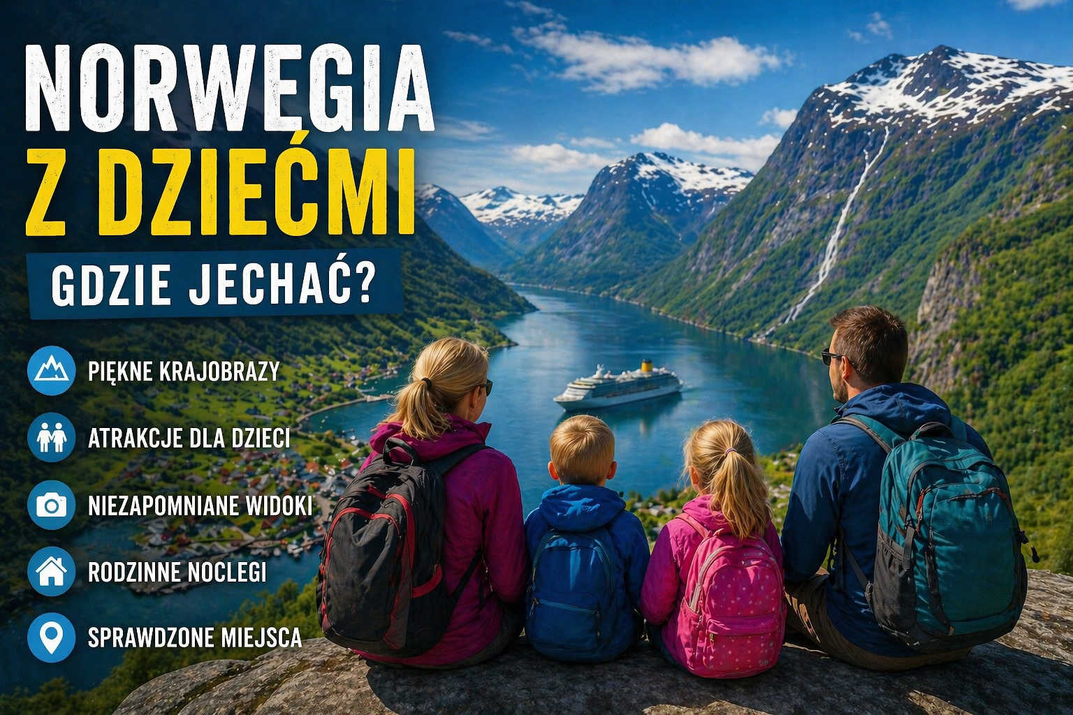 Norwegia z dziećmi