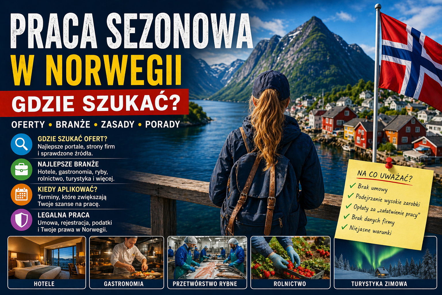 Praca sezonowa w Norwegii — gdzie szukać?