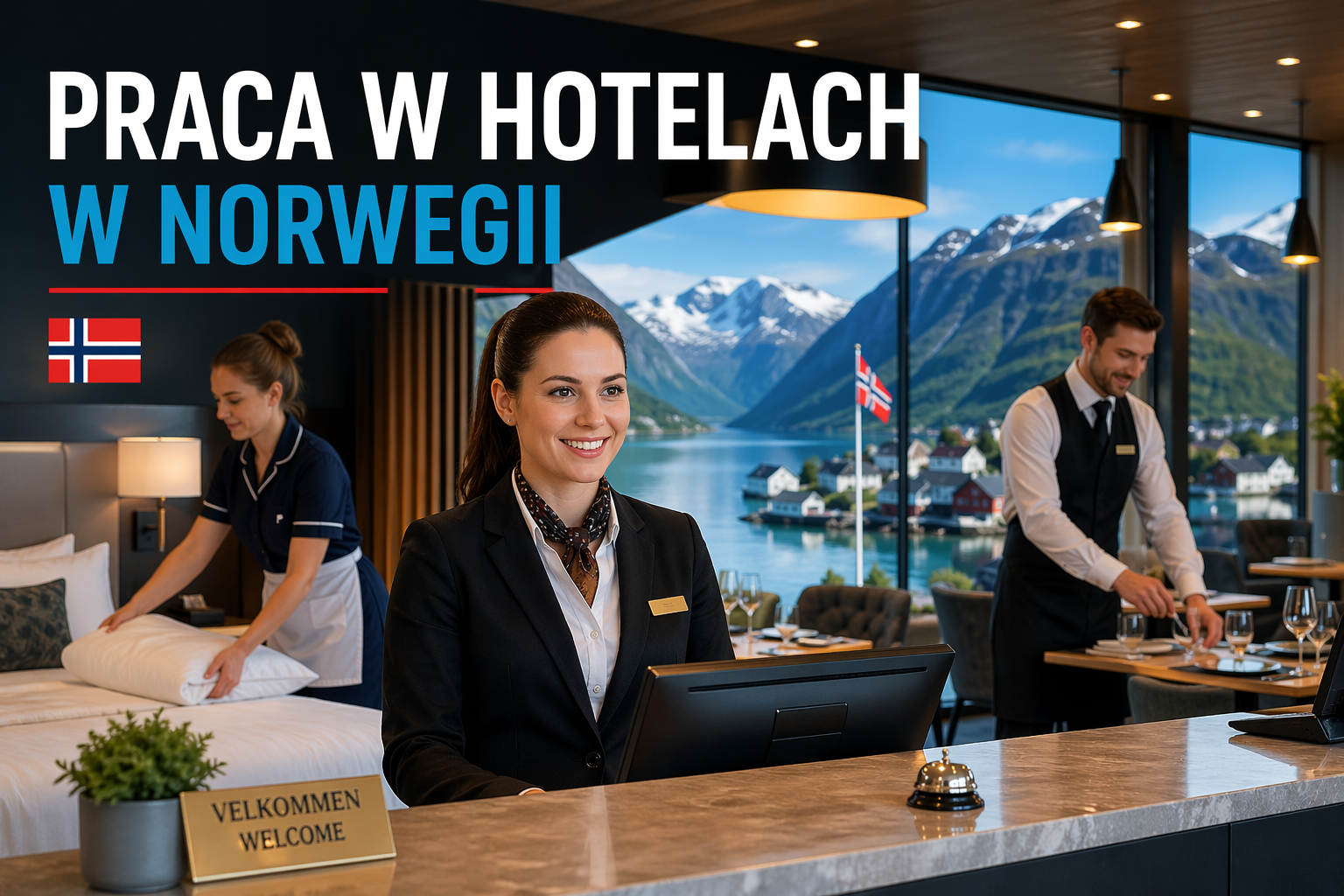 Praca w hotelach w Norwegii