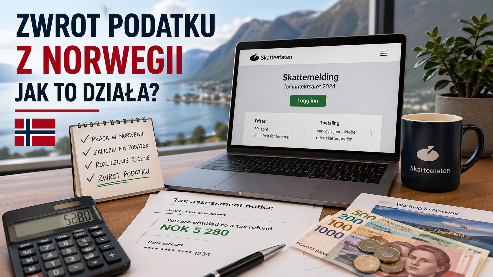 Zwrot podatku z Norwegii — jak to działa?